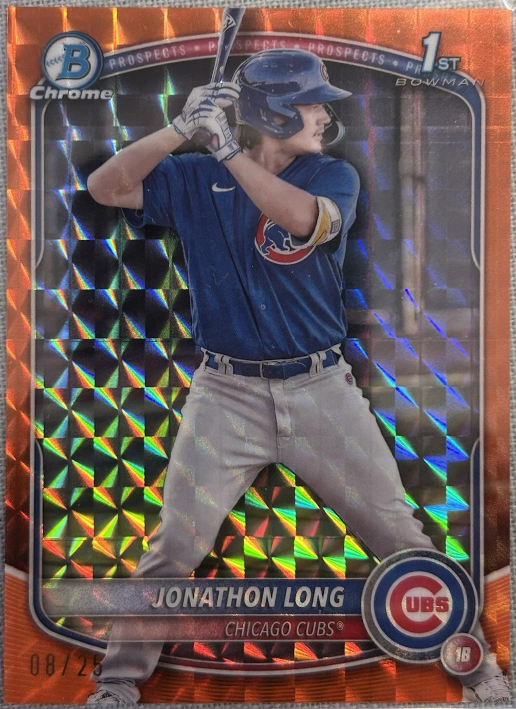 Jonathon Long [Orange Geometric] #BCP-58
