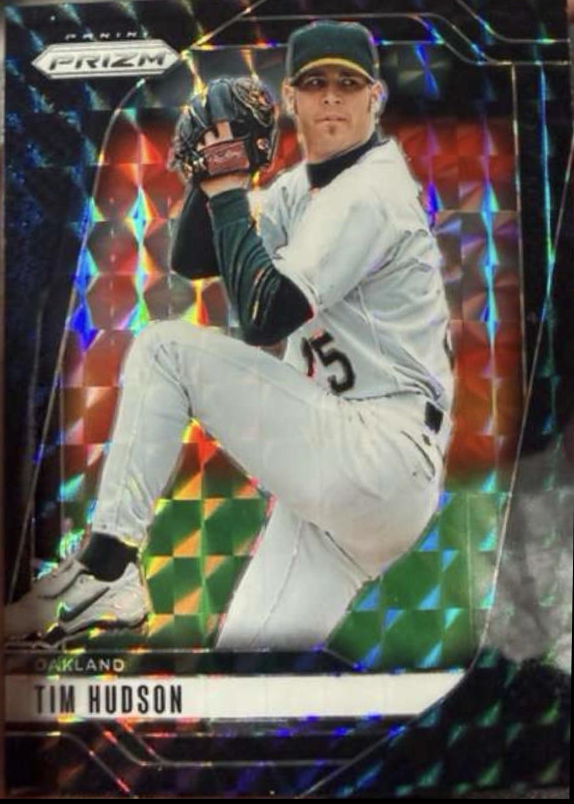 Tim Hudson [Black Finite Prizm] #5