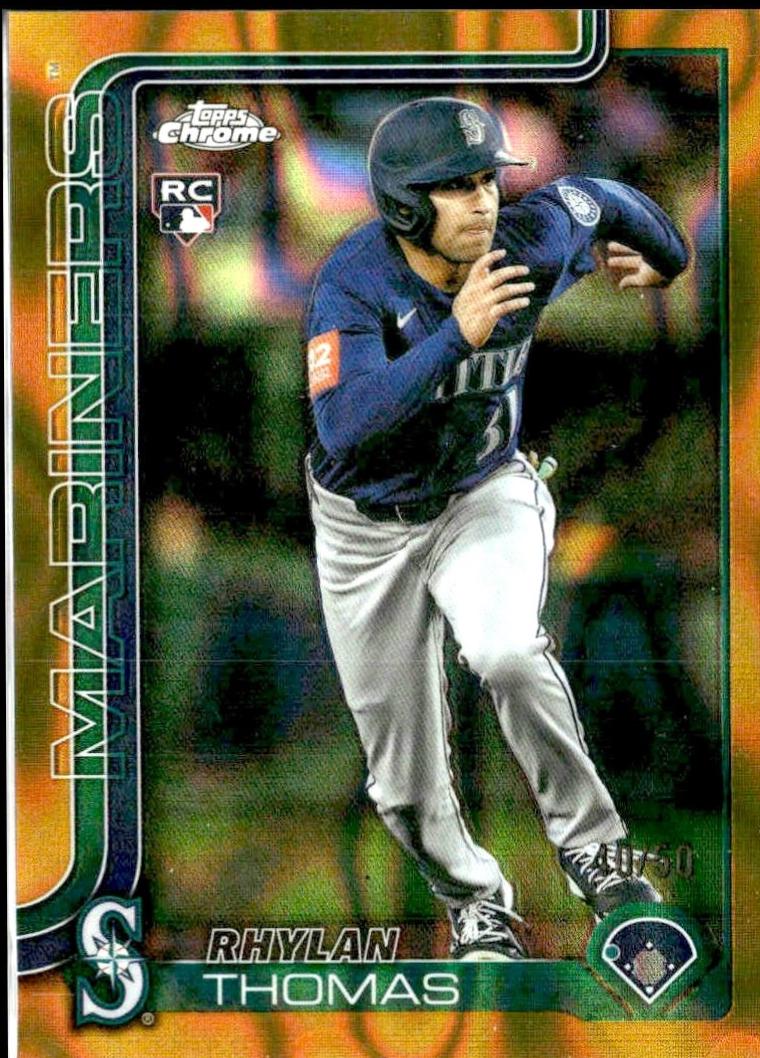 Rhylan Thomas [Gold Lava Refractor] #USC185