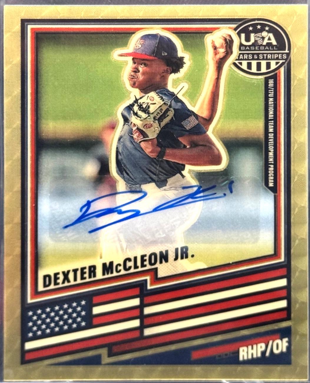 Dexter McCleon Jr. [Gold Vinyl Signature] #200
