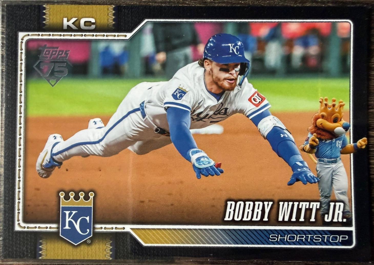 Bobby Witt Jr. [Black Hidden Mascot] #205