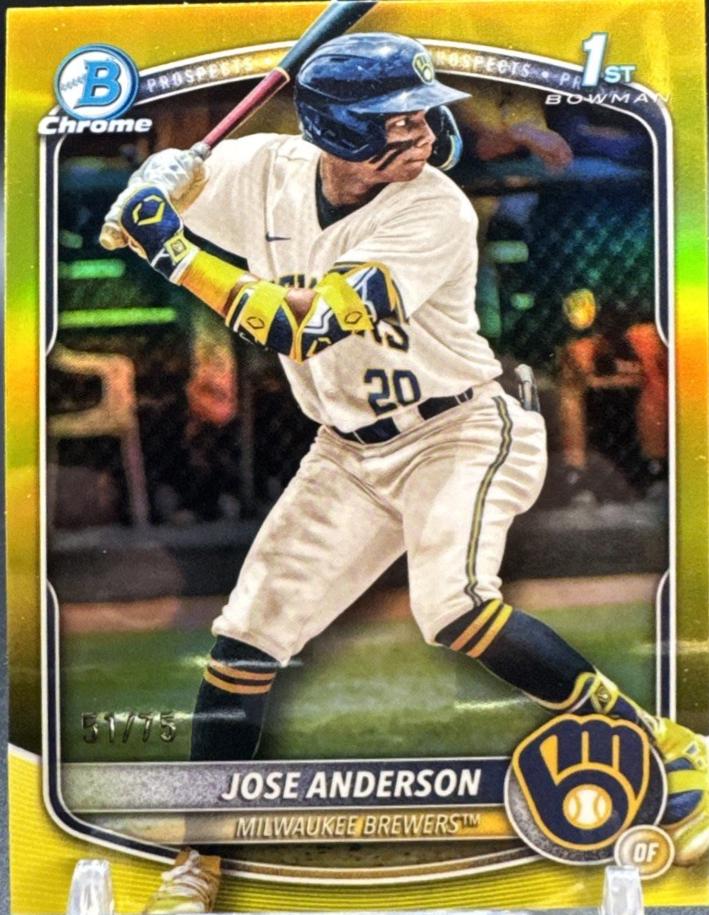 Jose Anderson [Yellow Mega Refractor] #BCP-193