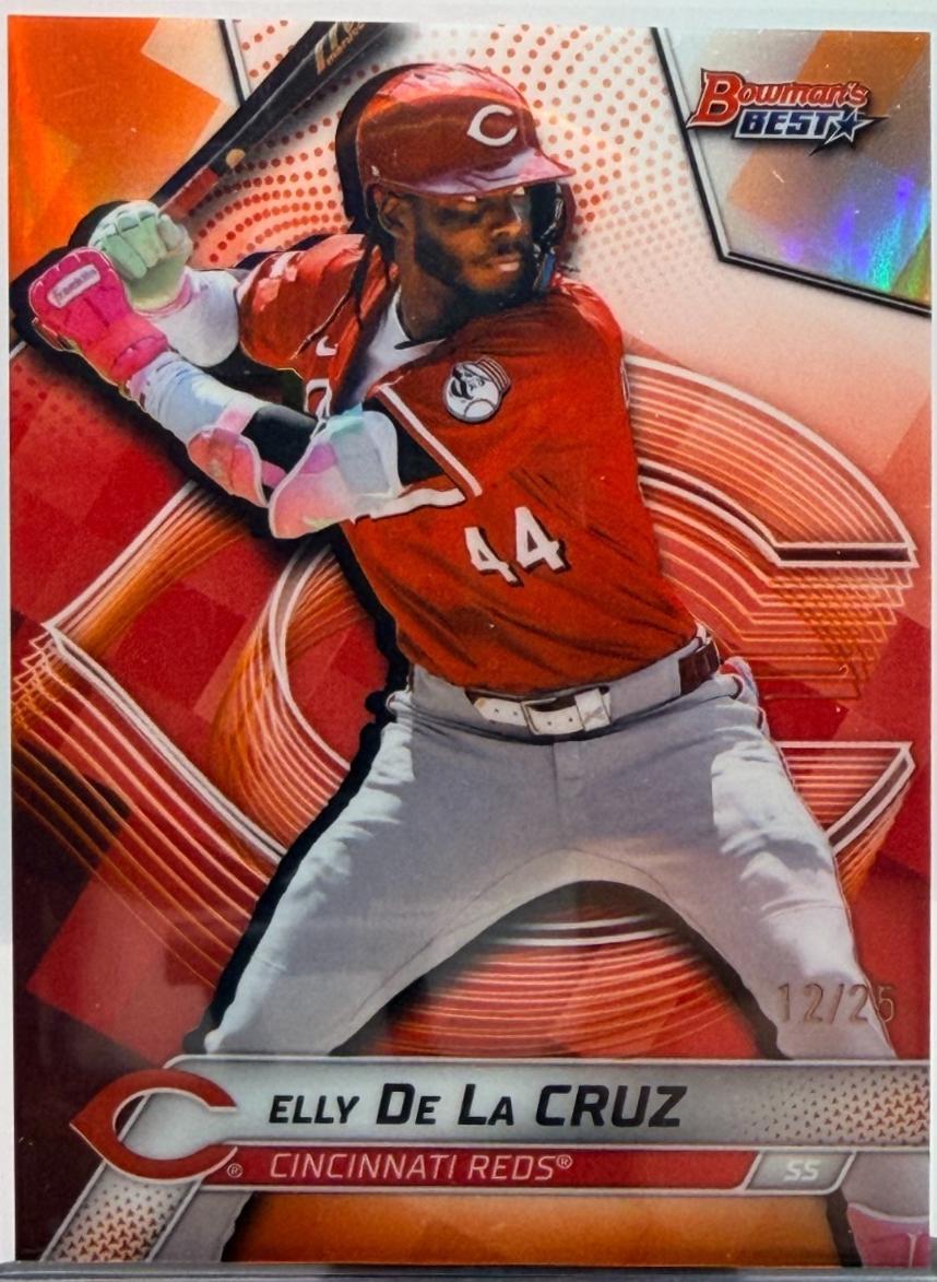 Elly De La Cruz [Orange Refractor] #37