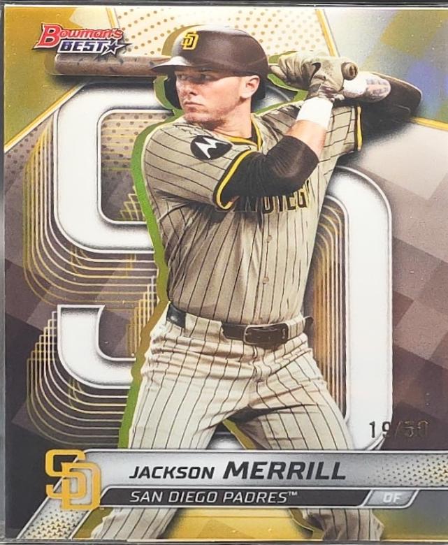 Jackson Merrill [Gold Lava Refractor] #17
