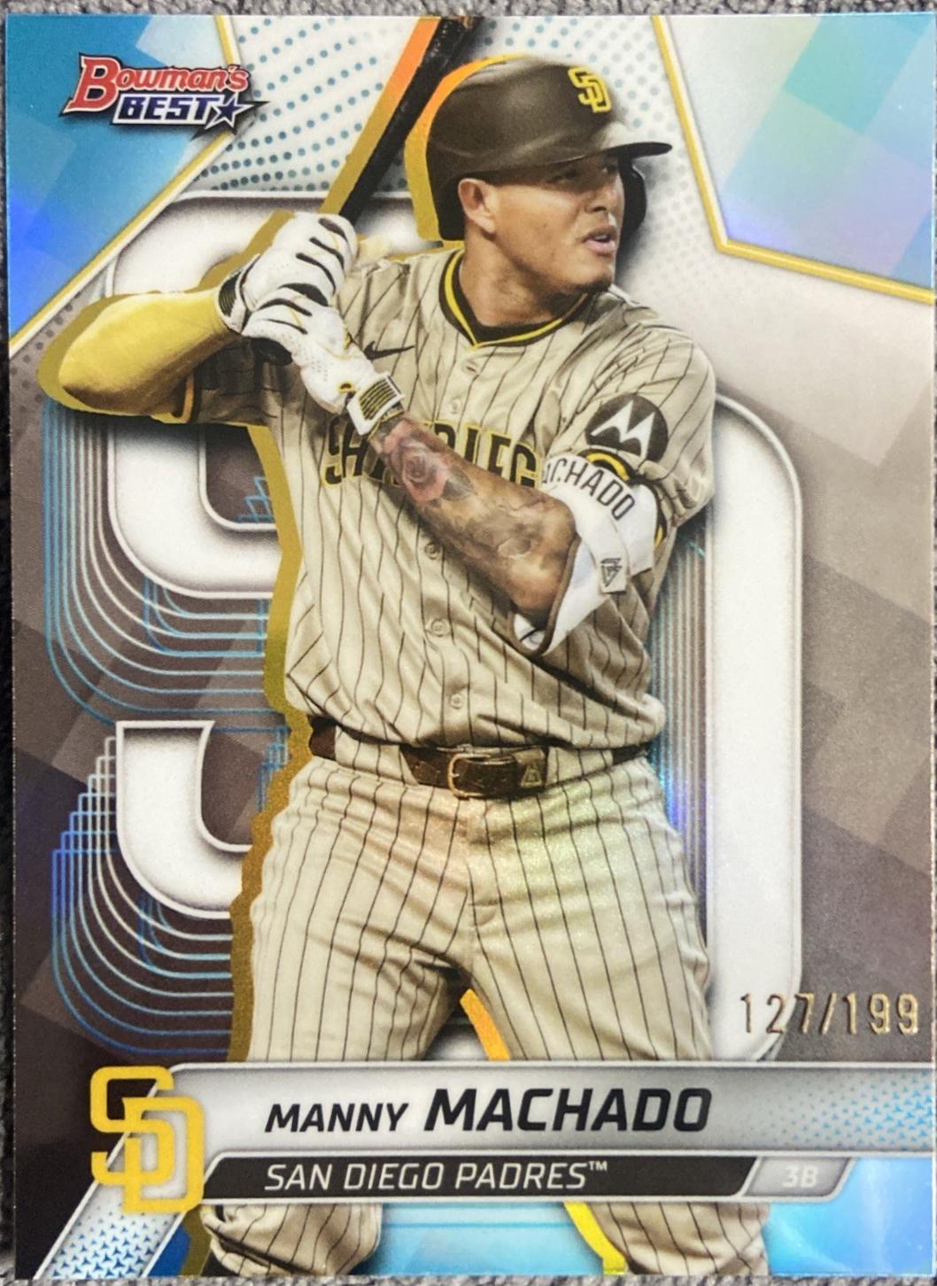 Manny Machado [Aqua Lava Refractor] #6
