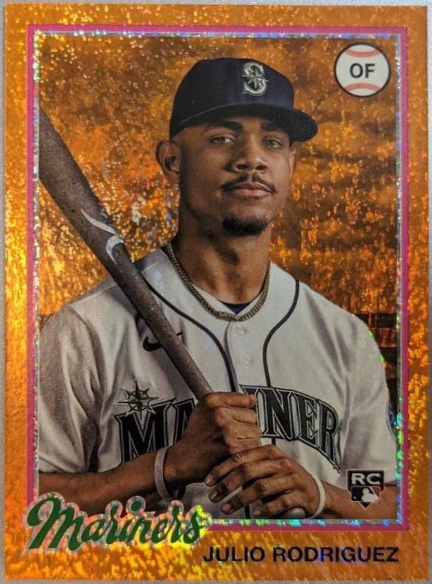 Julio Rodriguez [Orange Hot Foil] #115