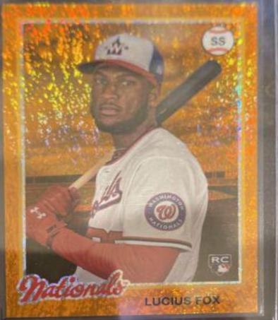 Lucius Fox [Orange Hot Foil] #190