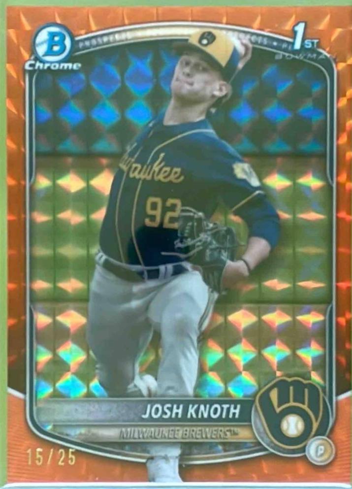 Josh Knoth [Orange Geometric] #BCP-136