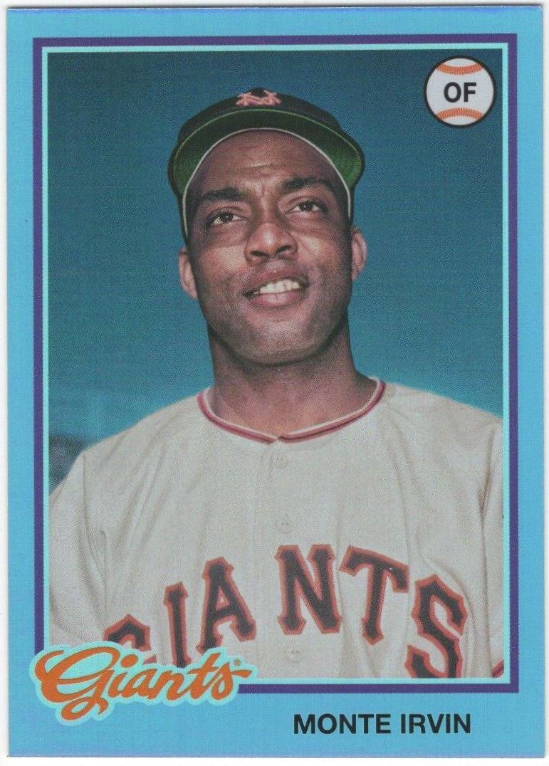Monte Irvin [Blue Foil] #157
