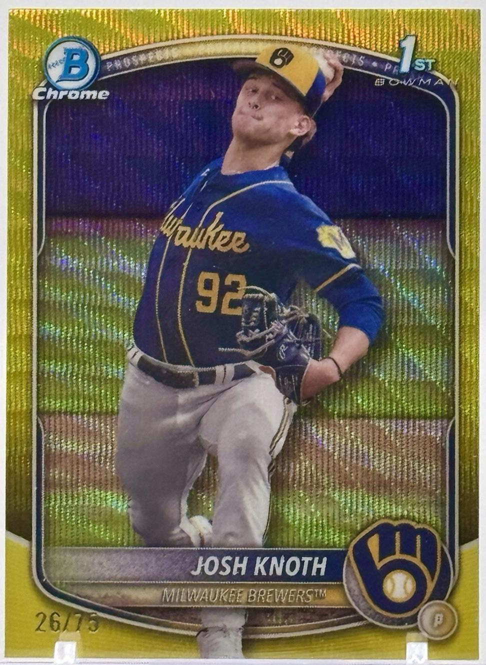 Josh Knoth [Yellow Wave] #BCP-136