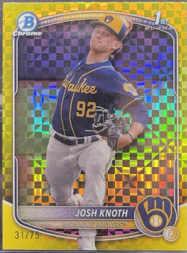 Josh Knoth [Yellow X-Fractor] #BCP-136