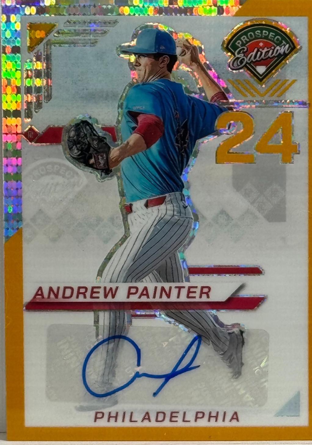 Andrew Painter [Gold Holo Ticket Signature] #56