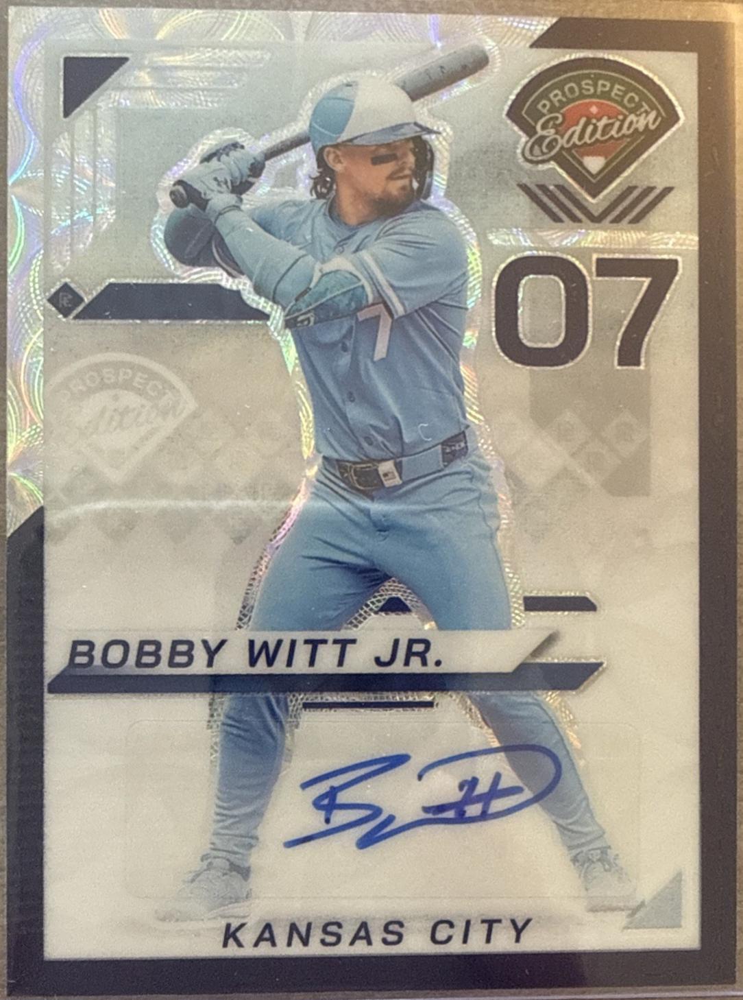 Bobby Witt Jr. [Purple Scope Holo Ticket Signature] #97
