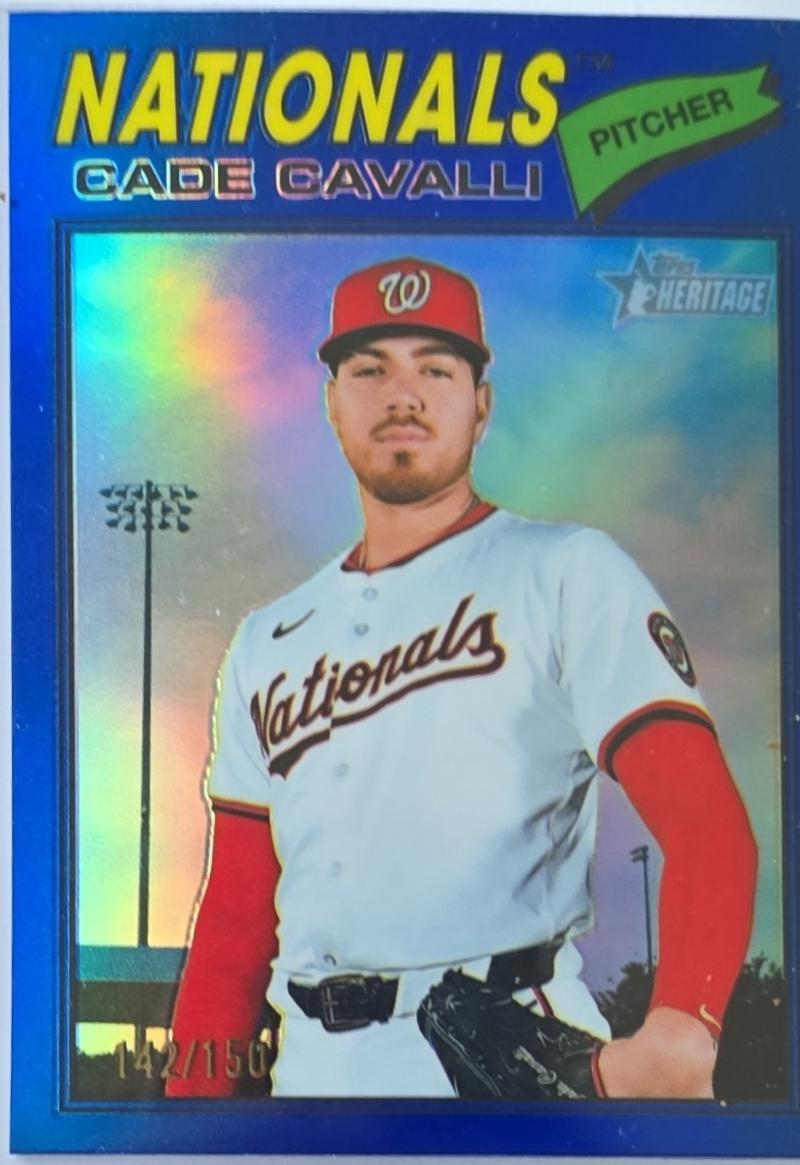 Cade Cavalli [Blue Bordered Chrome] #68