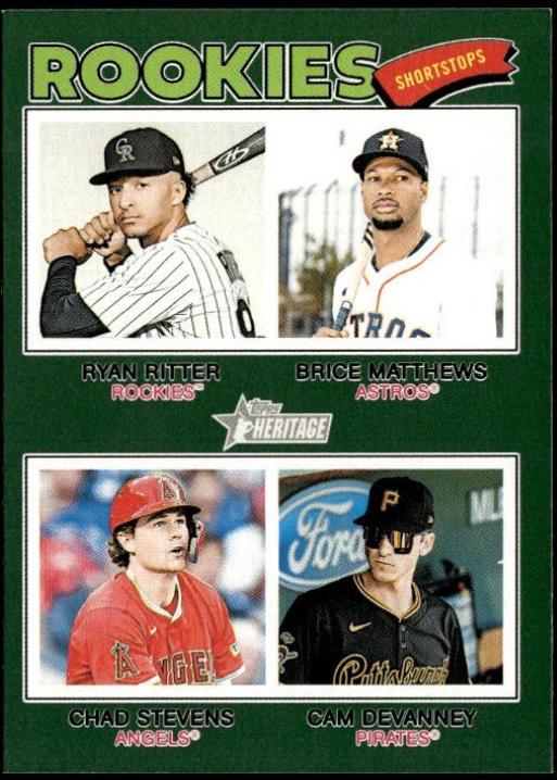 Cam Devanney / Chad Stevens / Brice Matthews / Ryan Ritter [Dark Green Bordered] #374