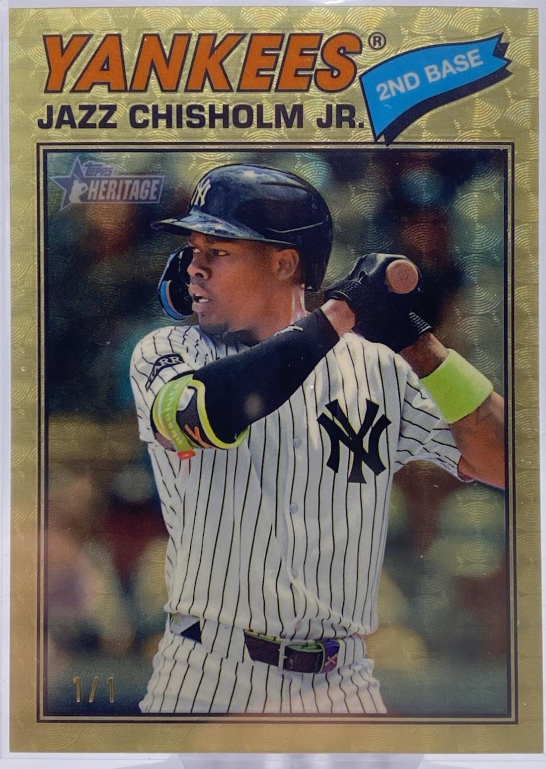 Jazz Chisholm Jr. [Superfractor Chrome] #196