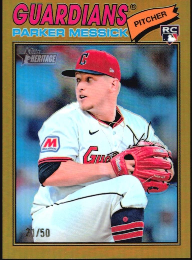 Parker Messick [Gold Bordered Chrome] #242