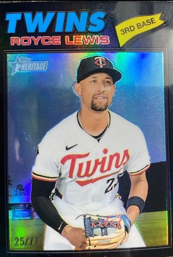 Royce Lewis [Black Bordered Chrome] #85