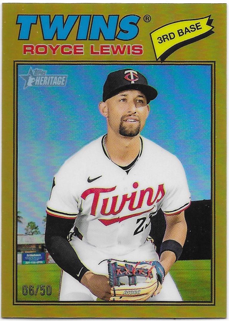 Royce Lewis [Gold Bordered Chrome] #85