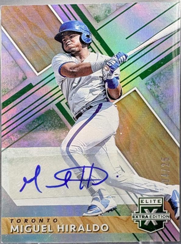 Miguel Hiraldo [Autograph Emerald] #117