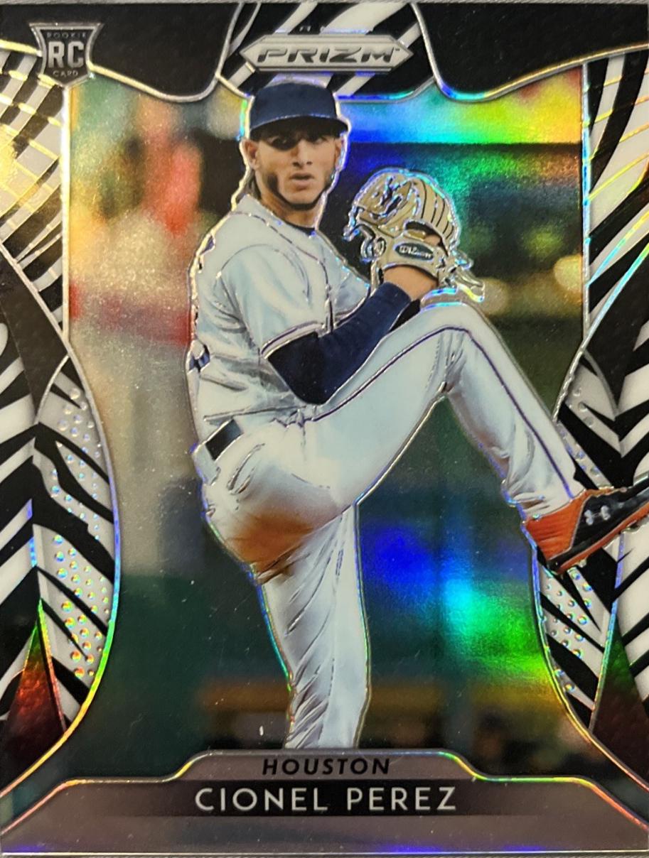 Cionel Perez [Zebra Stripes Prizm] #185