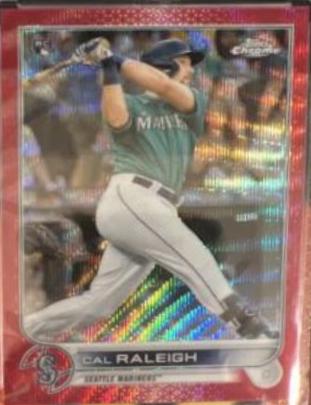 Cal Raleigh [Red Wave Refractor] #149