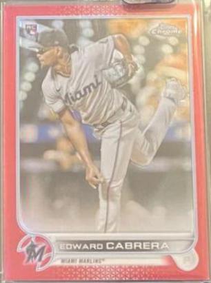 Edward Cabrera [Red Refractor] #64