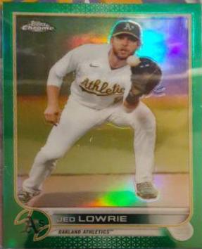 Jed Lowrie [Green Refractor] #140