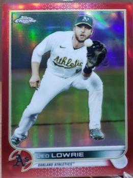 Jed Lowrie [Red Refractor] #140