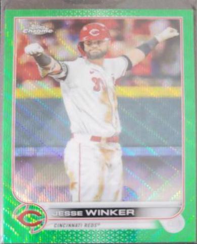 Jesse Winker [Green Wave Refractor] #21