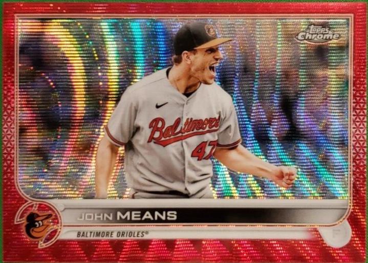 John Means [Red Wave Refractor] #176