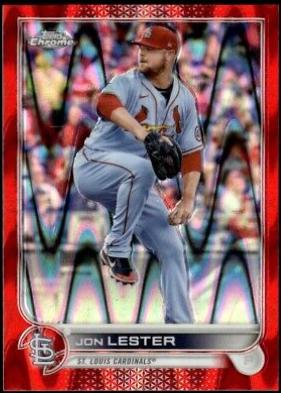 Jon Lester [Red Wave Refractor] #187