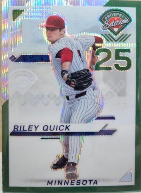 Riley Quick [Green Wave Holo Ticket] #38
