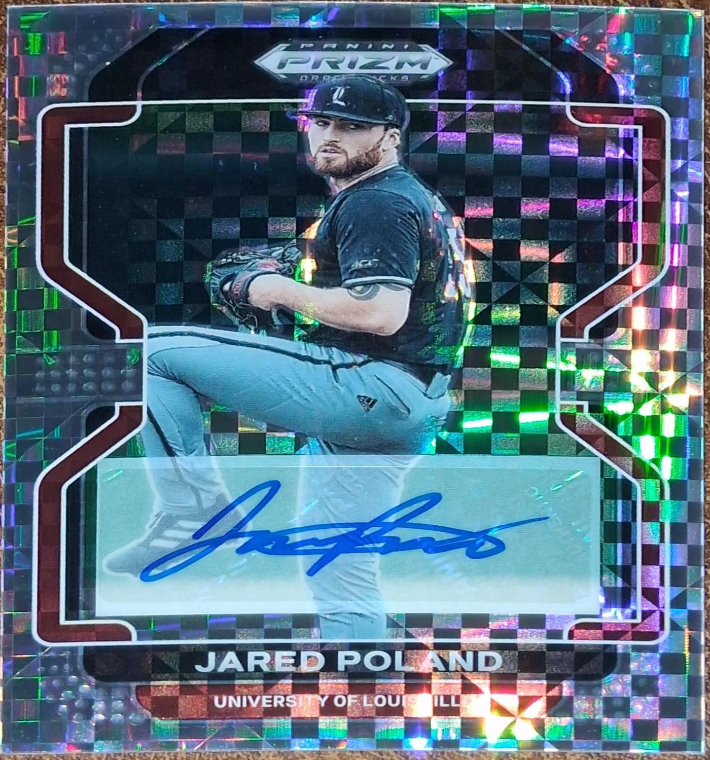 Jared Poland [Power Plaid Autograph] #PDP172