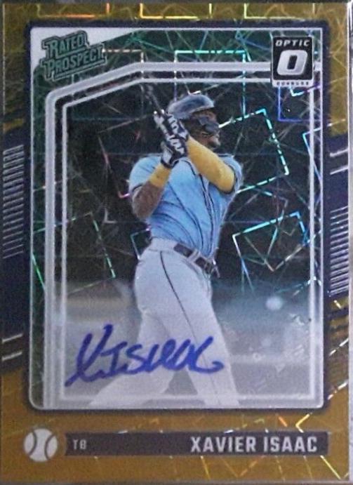 Xavier Isaac [Gold Optic Signature] #123