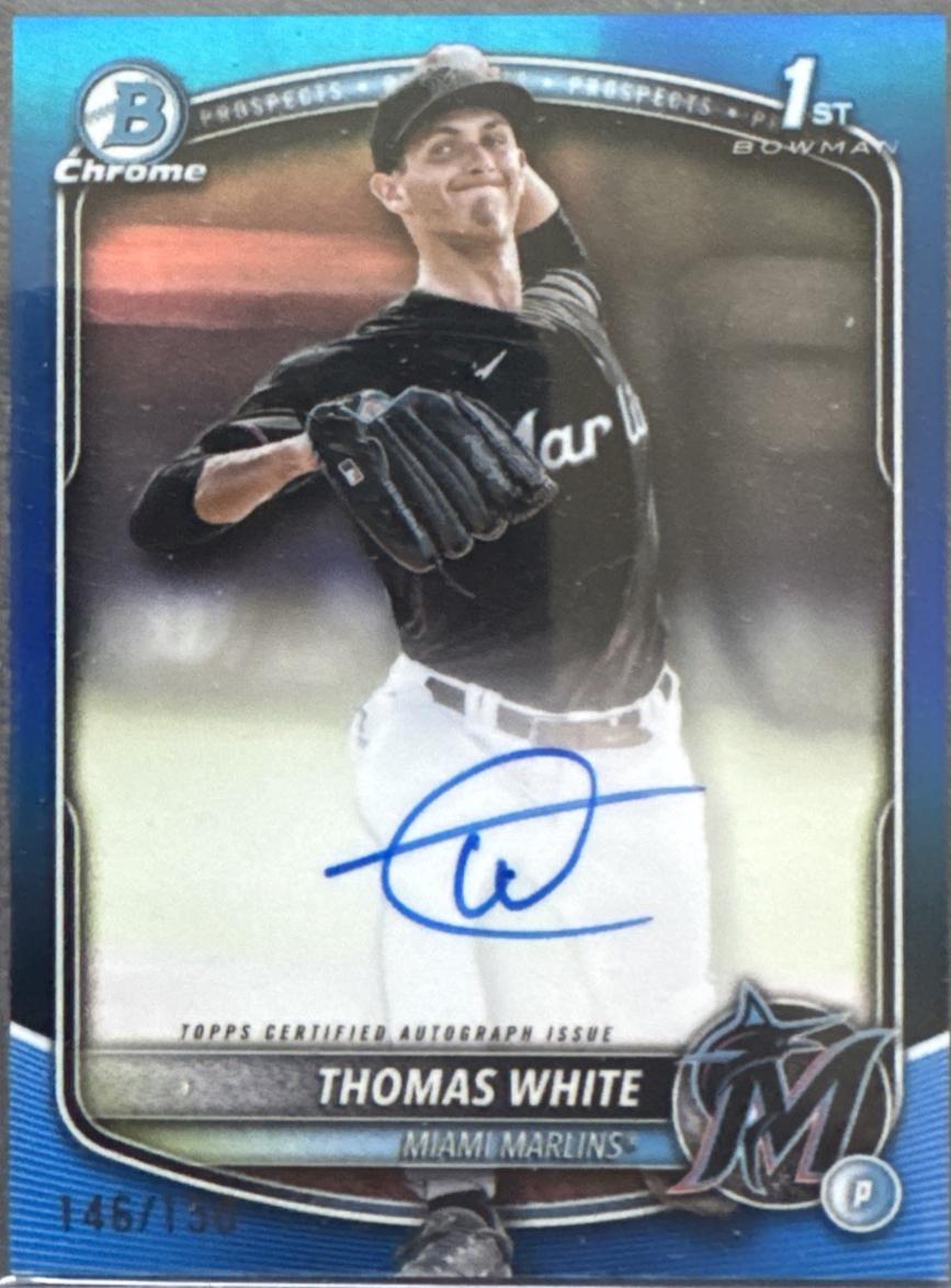 Thomas White [Blue Mojo Refractor] #CPA-TW