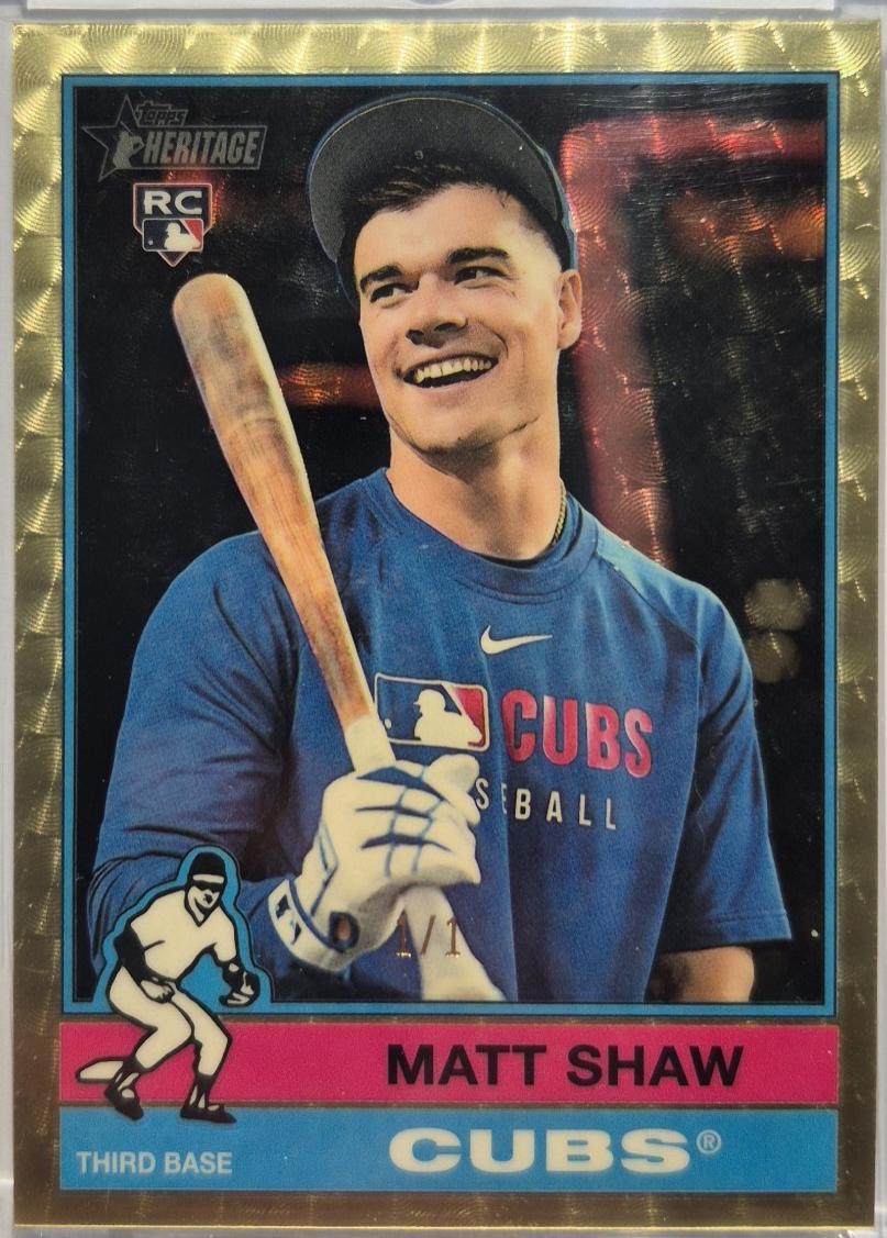 Matt Shaw [Superfractor Chrome SP] #712