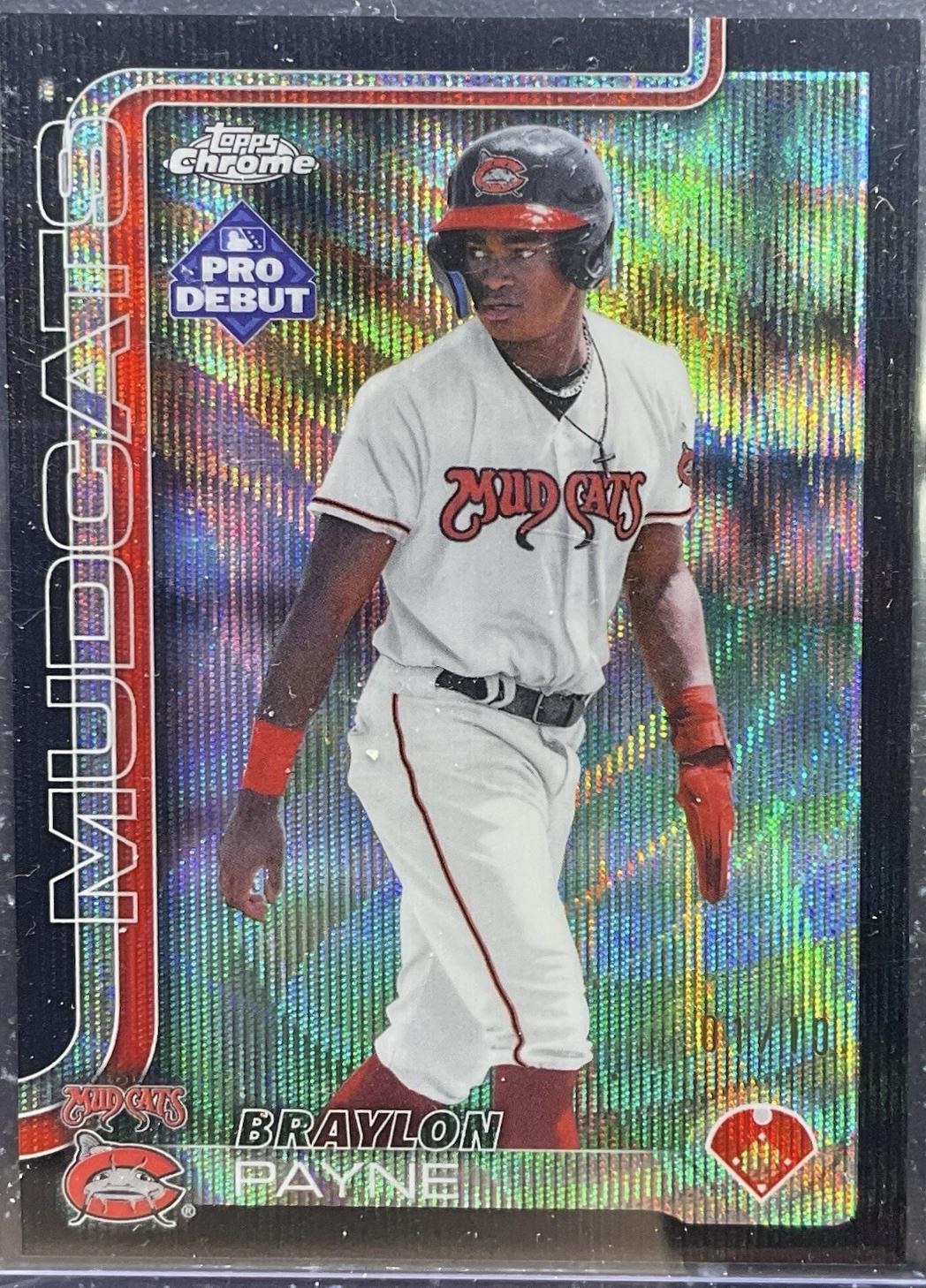 Braylon Payne [Black Refractor Autograph] #PDC-25