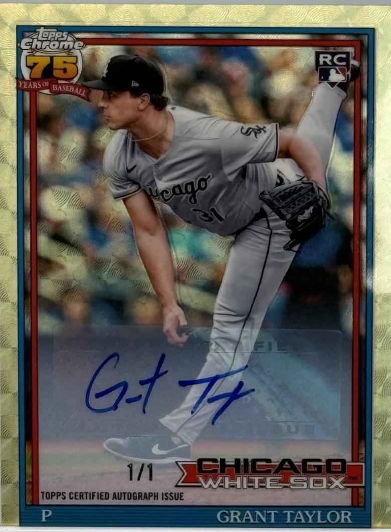 Grant Taylor [SuperFractor Autograph] #91C-28