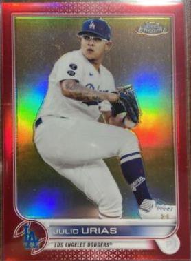 Julio Urias [Red Refractor] #3