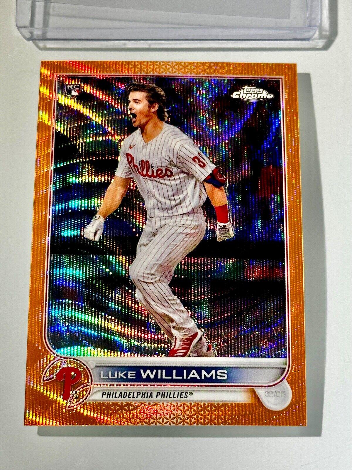 Luke Williams [Orange Wave Refractor] #170