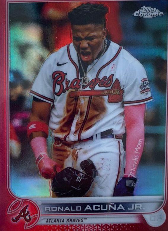 Ronald Acuna Jr. [Red Refractor] #165
