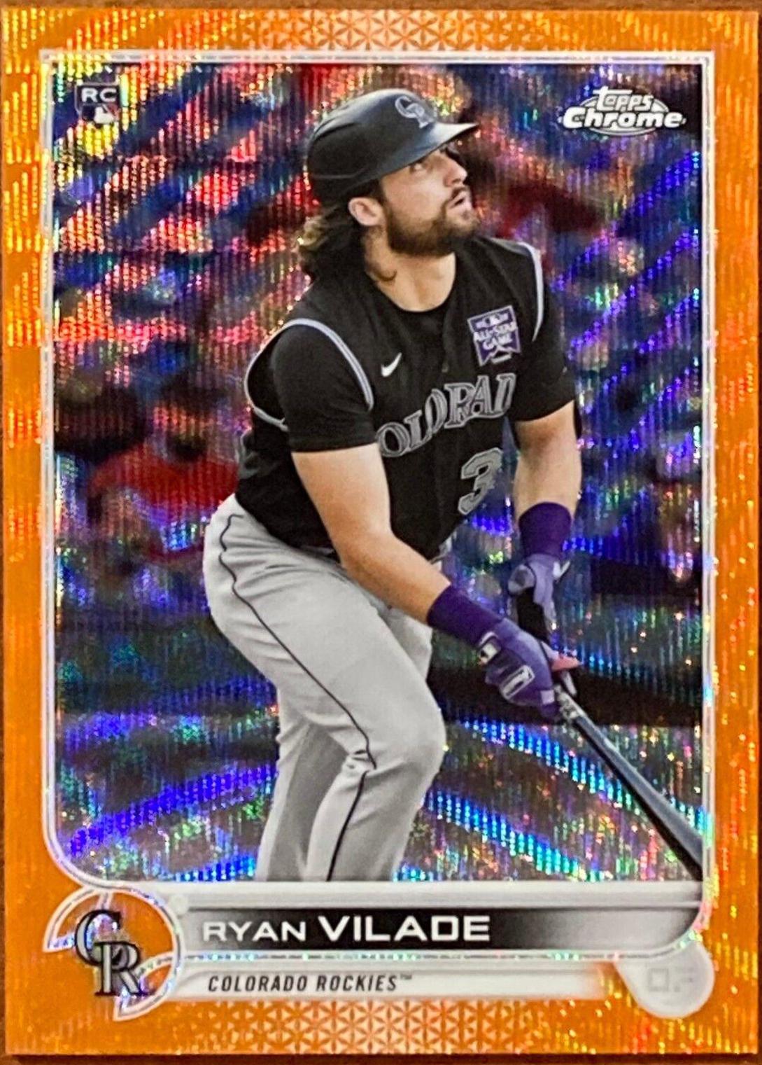 Ryan Vilade [Orange Wave Refractor] #85