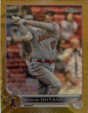 Shohei Ohtani [Gold Wave Refractor] #1