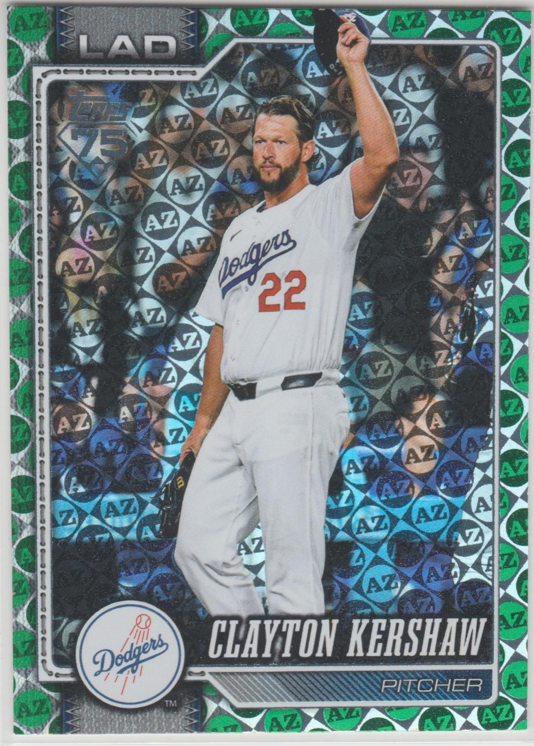 Clayton Kershaw [Green Spring Training] #22