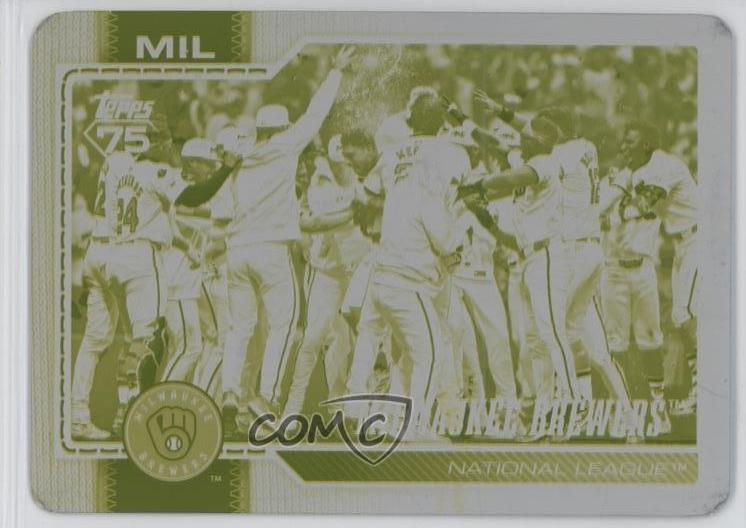 Milwaukee Brewers [Printing Plate] #107