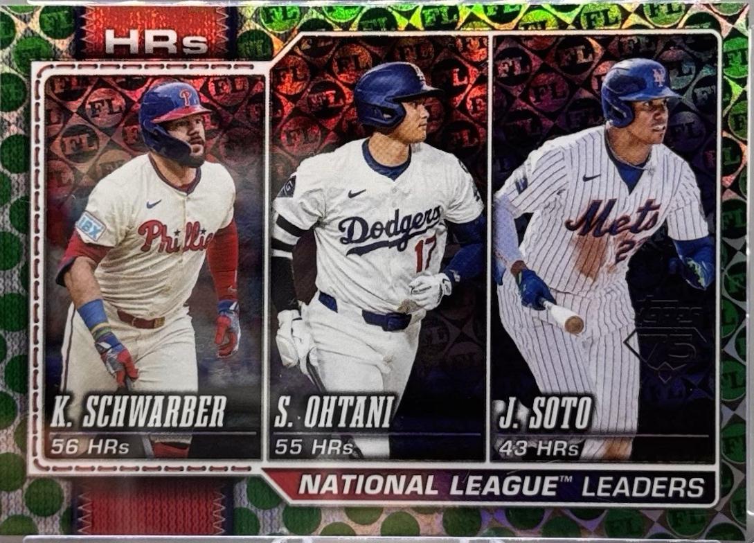 National League Leaders HRs [Green Spring Training] #84