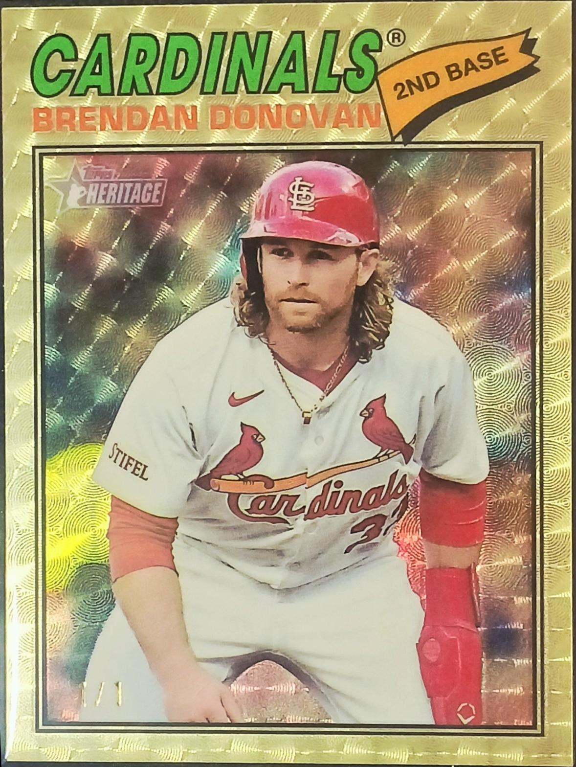 Brendan Donovan [Superfractor Chrome] #95