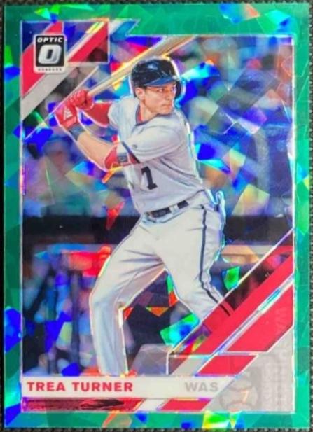 Trea Turner [Cracked Ice Green] #141