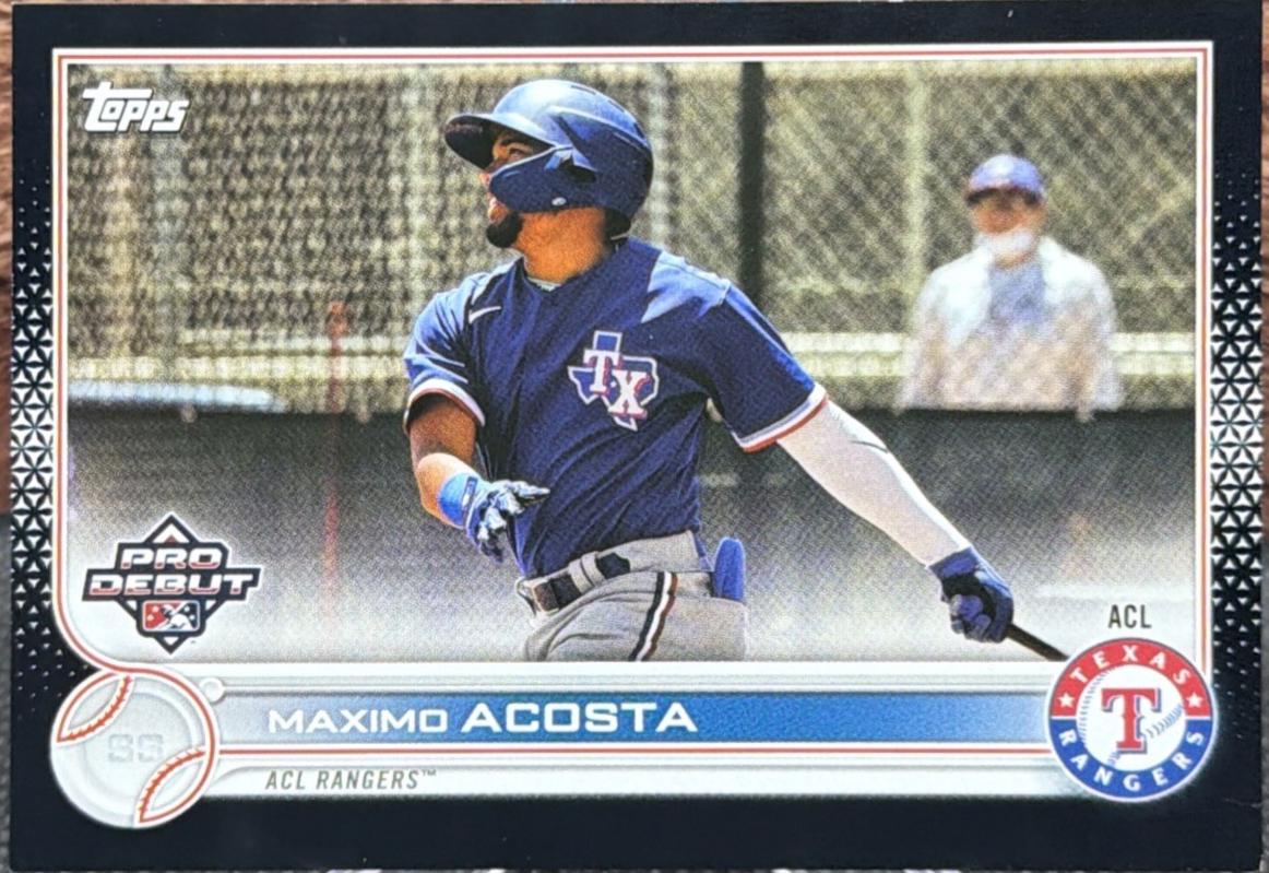 Maximo Acosta [Black] #PD-151